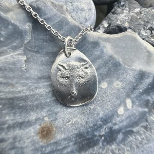 Fox Wax Seal Pendant
