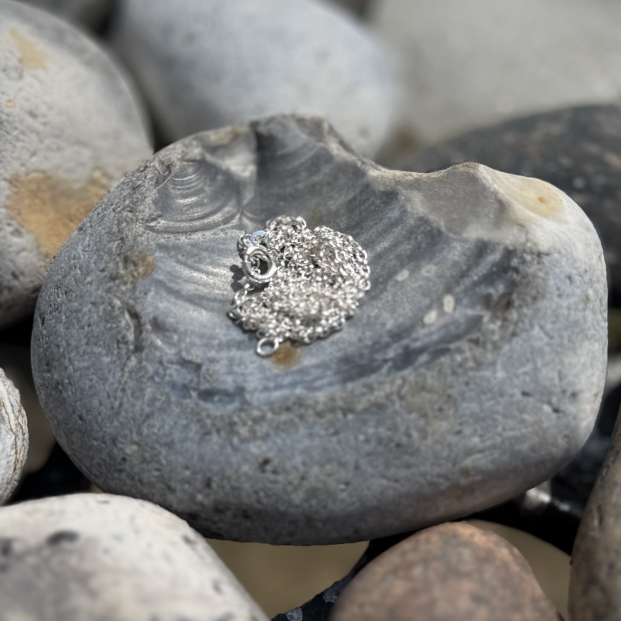 Sterling Silver Belcher Chain | Holly Clover Jewellery | Handmade Silver Jewellery | Silversmith | Cambridge UK