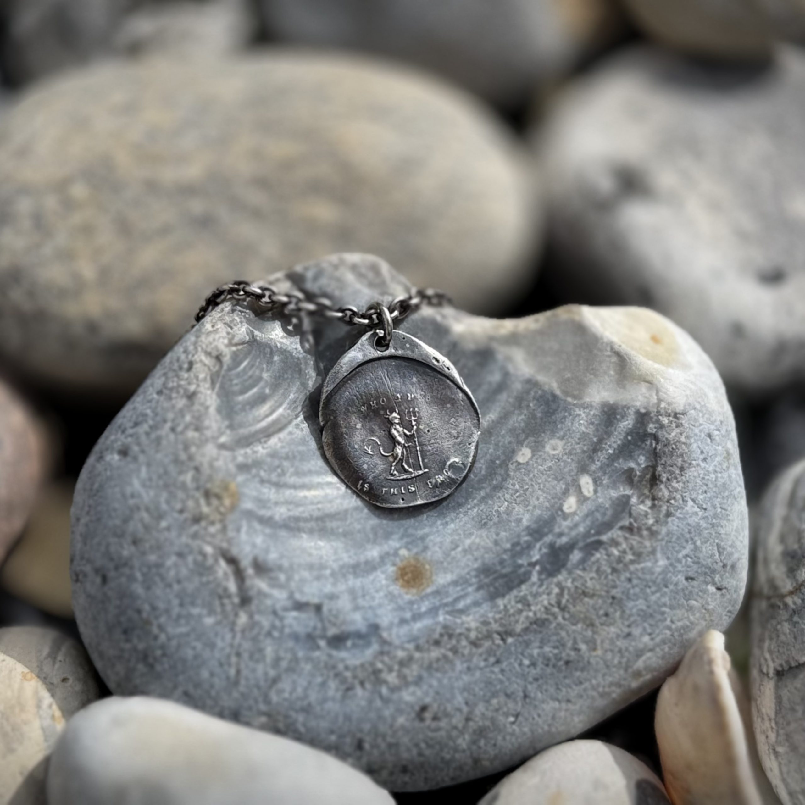 Who the Devil is this From Wax Seal Pendant - Image 2