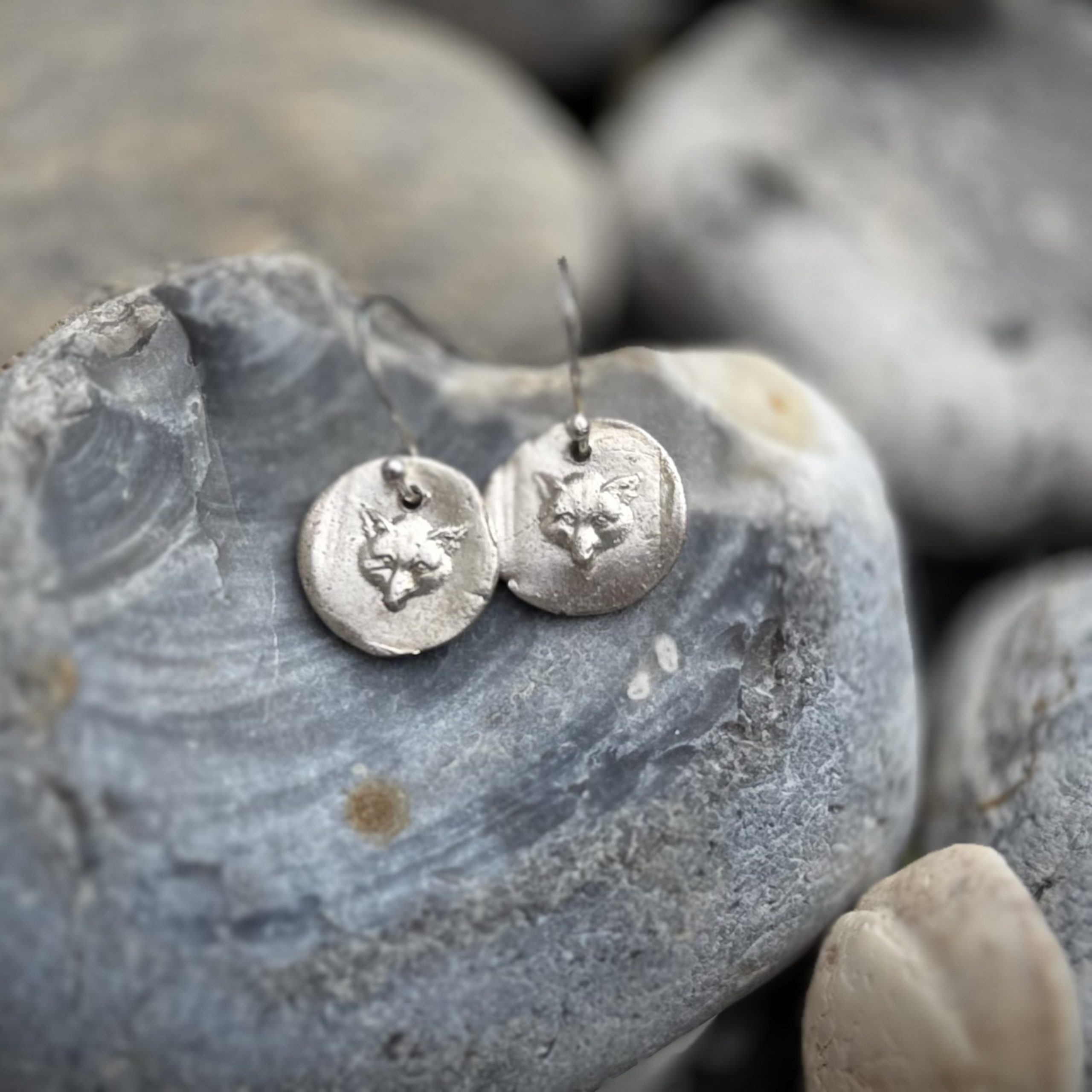 Fox Wax Seal Earrings - Image 4