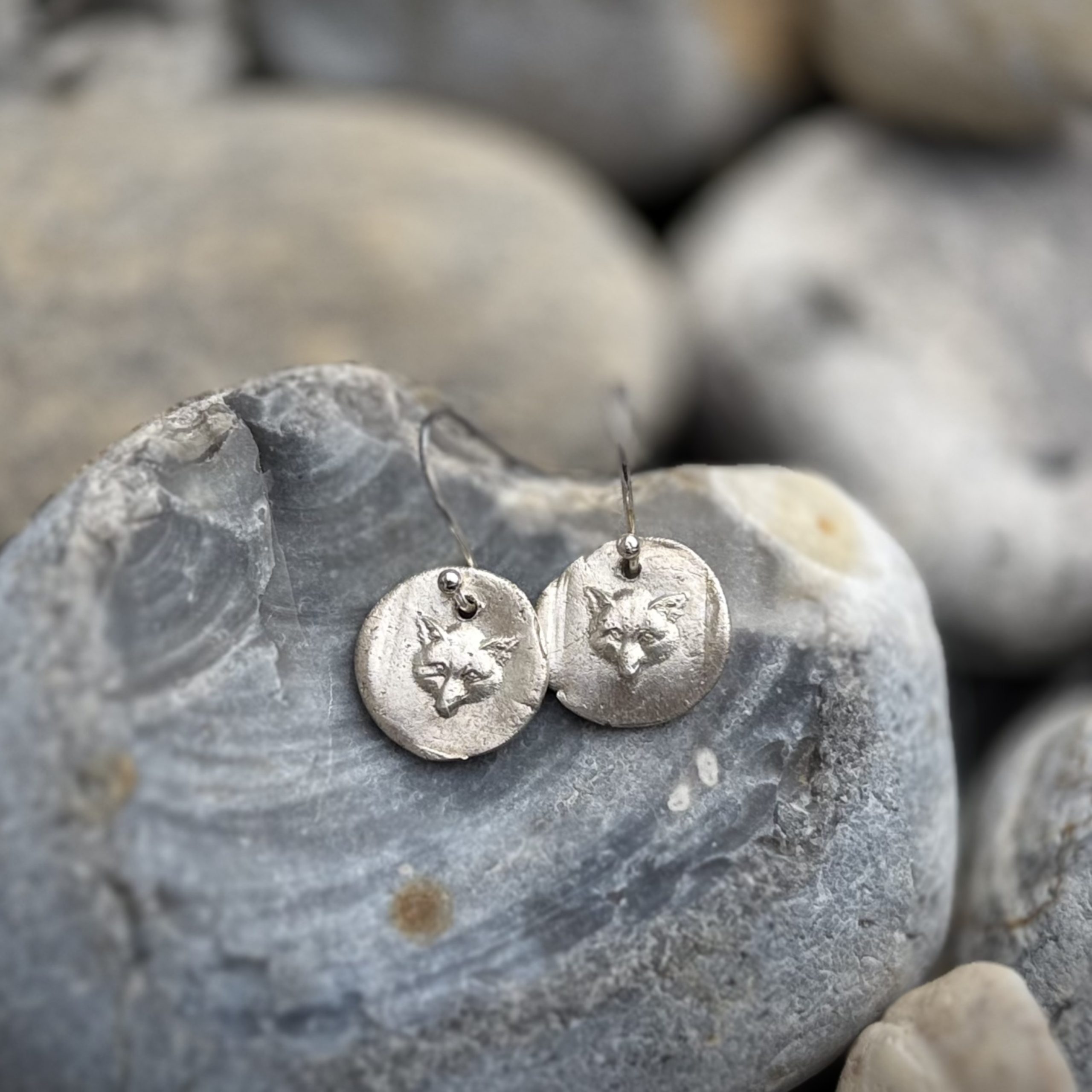 Fox Wax Seal Earrings - Image 5
