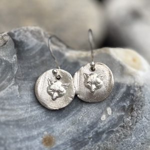 Fox Wax Seal Earrings